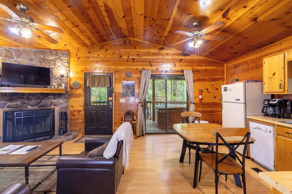 Wood-burning Fireplace