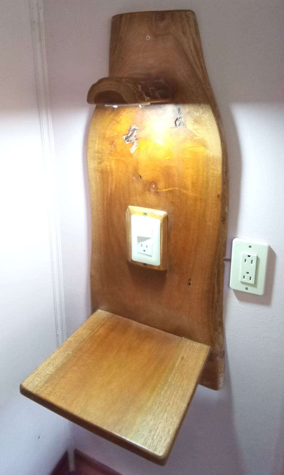 Handmade lamp.