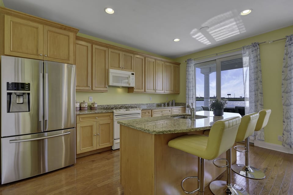 stainless steel new refrigerator
