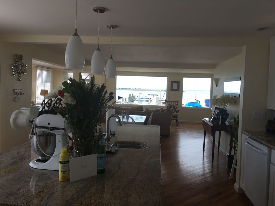 Kitchen and first floor living room