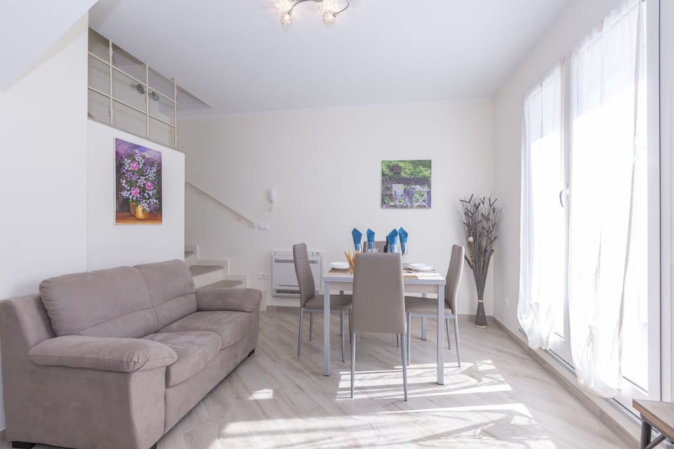 Living and dining room
