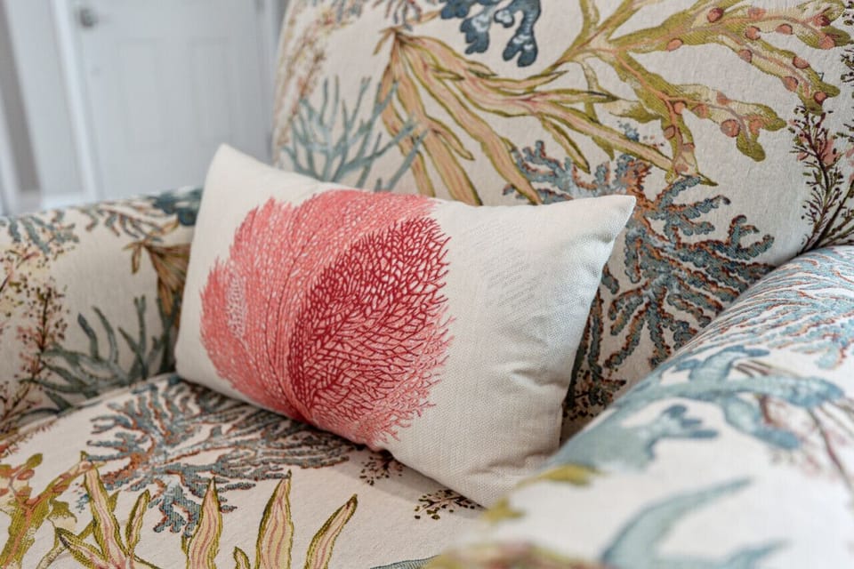 Comfortable chairs and pillows