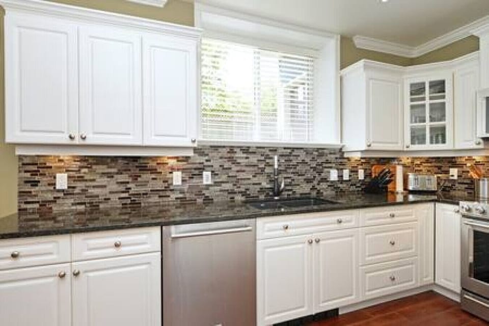 A stocked kitchen ready for the gourmet cook in you