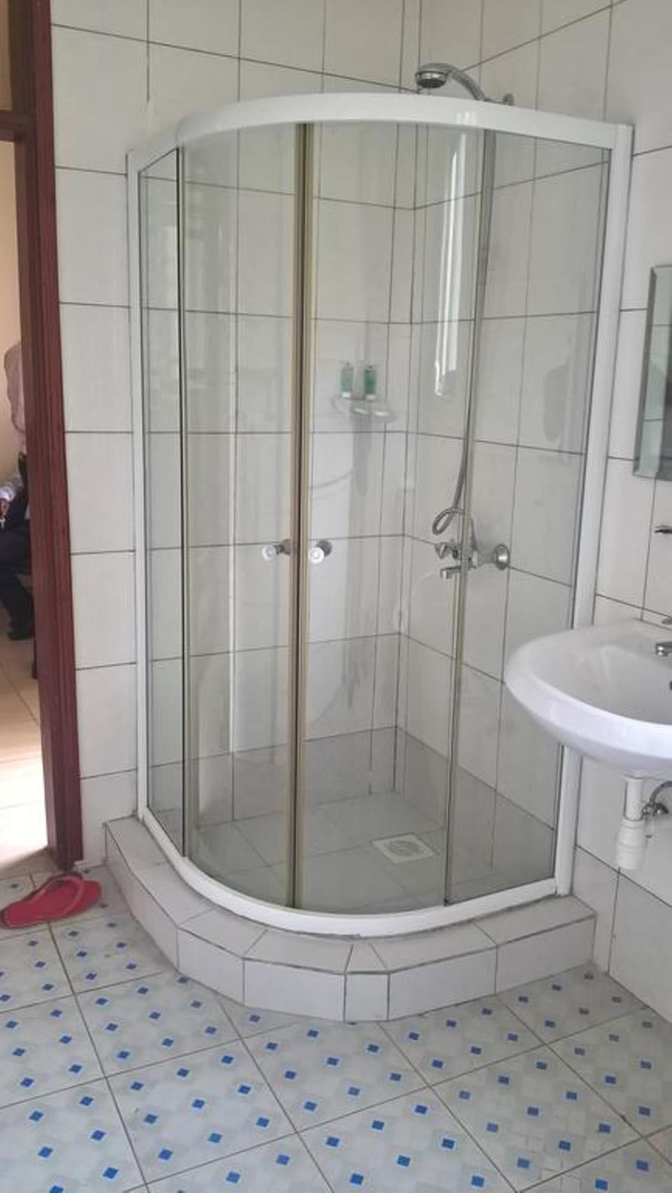 Towels, soap, toilet paper