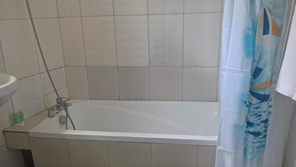 Towels, soap, toilet paper
