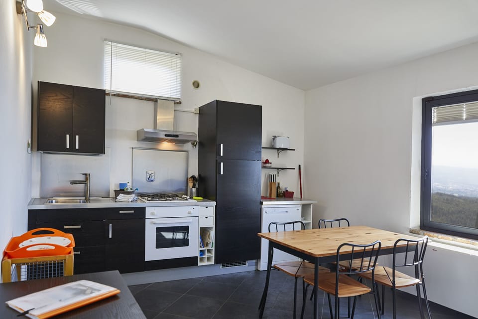Standard Apartment, 1 Bedroom, Garden View | Private kitchen | Fridge, oven, stovetop, dishwasher