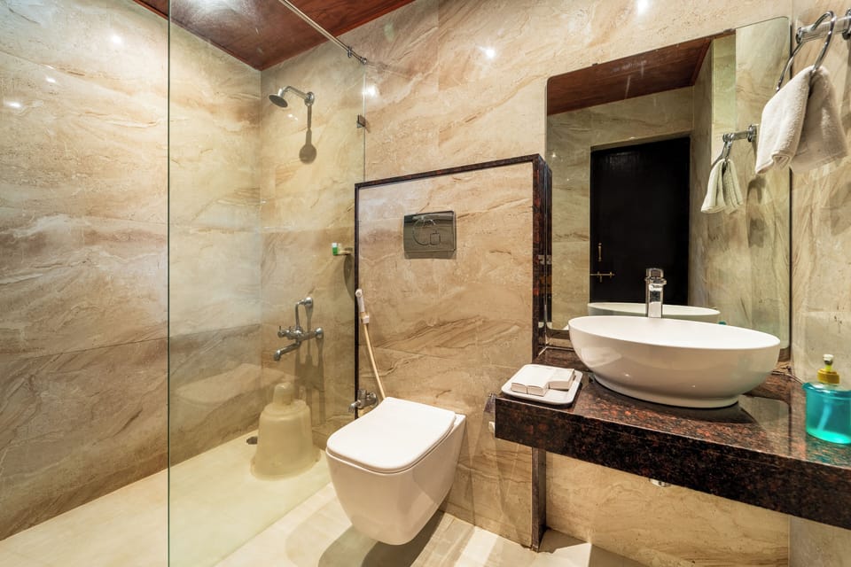 Deluxe Room | Bathroom | Shower, free toiletries, towels