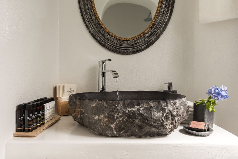 Jetted tub, free toiletries, hair dryer, bathrobes