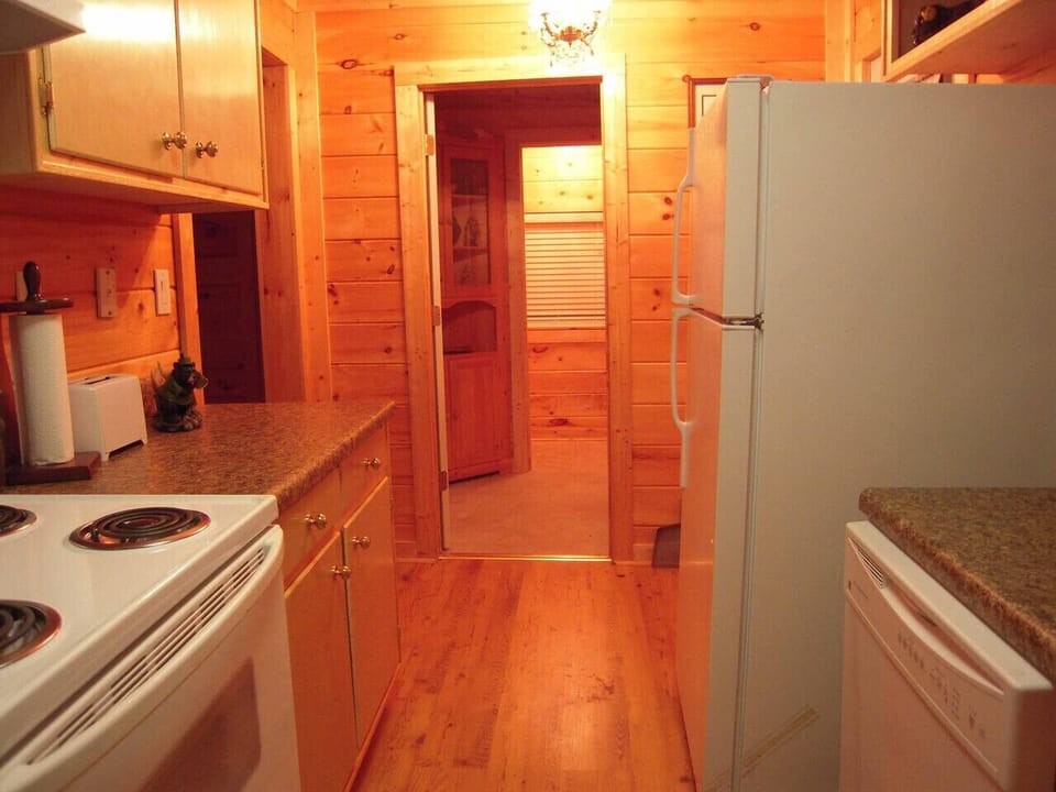 Kitchen to half bath