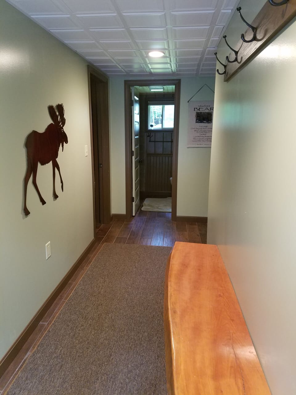 We love our moose entrance way!
