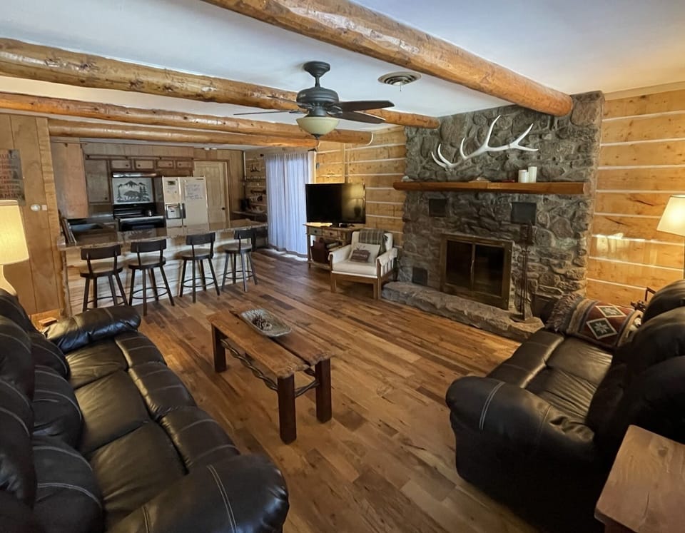 Living Room Open to Kitchen