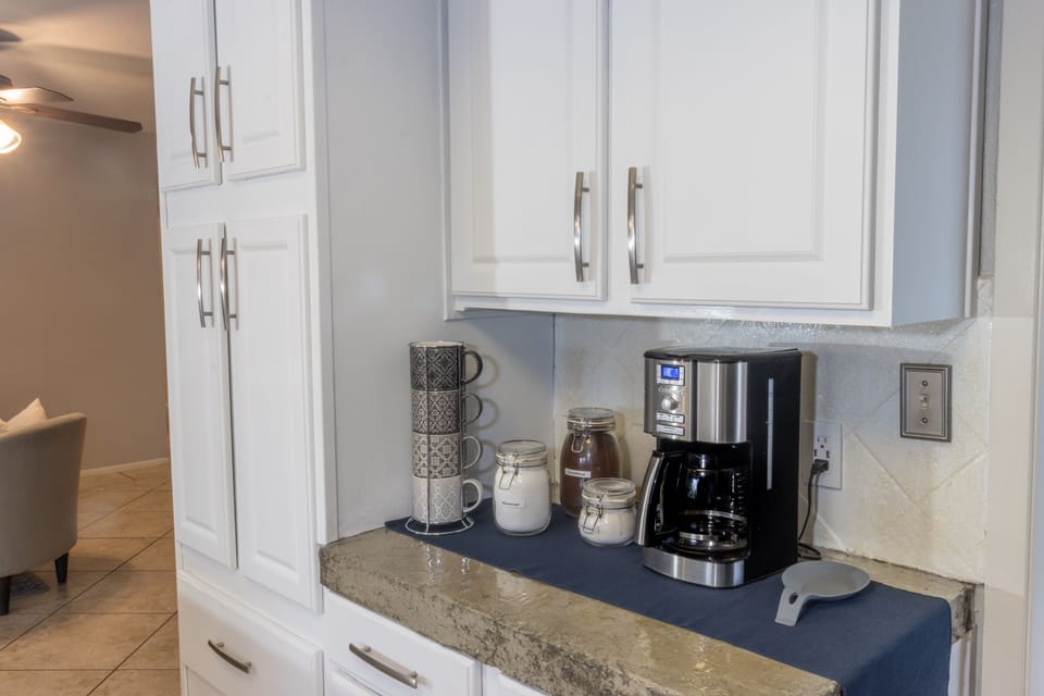 Full Coffee Bar! 

Creamer, Sugar and Coffee supplied! 
