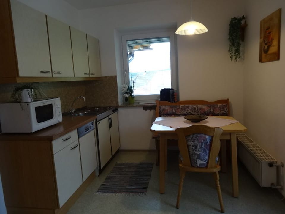 Classic Apartment, 1 King Bed with Sofa bed | Private kitchenette | Full-size fridge, microwave, stovetop, coffee/tea maker