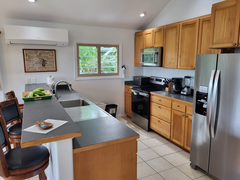 Fully equipped kitchen