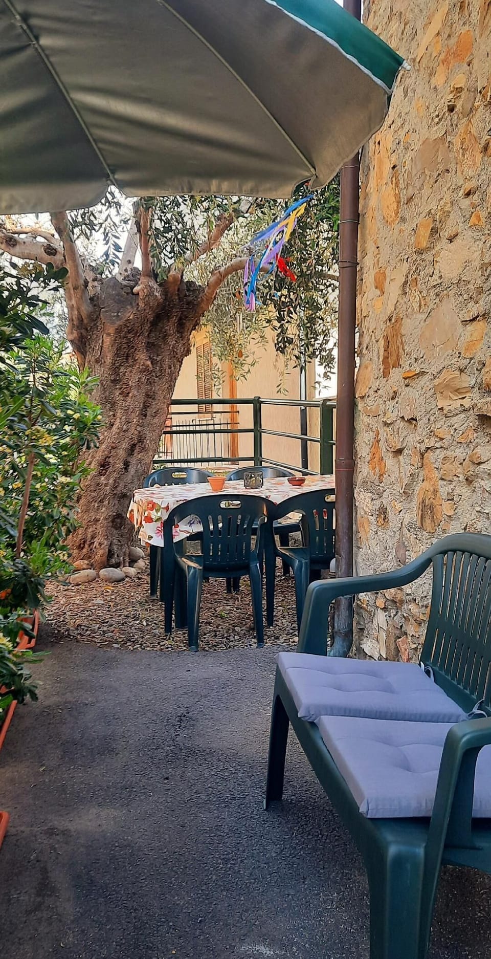 Spazio esterno a disposizione degli ospiti