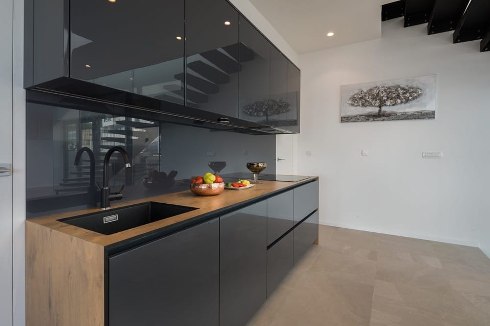 Luxury Villa, Private Pool (Night Pearl) | Private kitchen | Espresso maker, coffee/tea maker, fridge, microwave