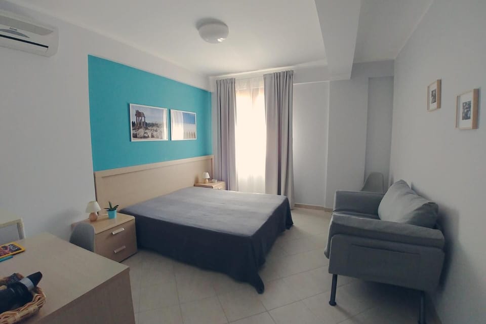 Desk, blackout drapes, iron/ironing board, free WiFi