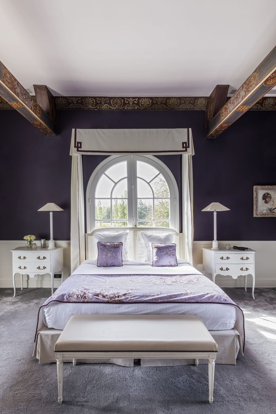 Suite (Suite Château ) | Minibar, in-room safe, individually decorated, individually furnished