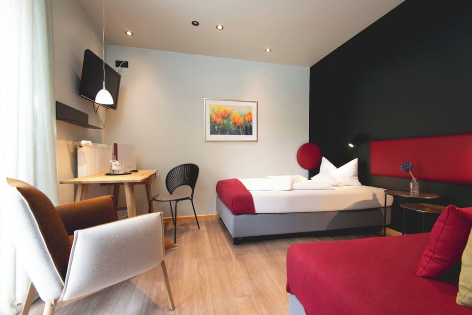 Standard Double Room | Hypo-allergenic bedding available, desk, laptop workspace