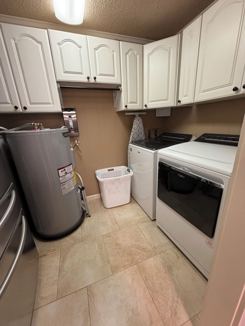 Laundry Room (additional view) with extra refrigerator (full size)