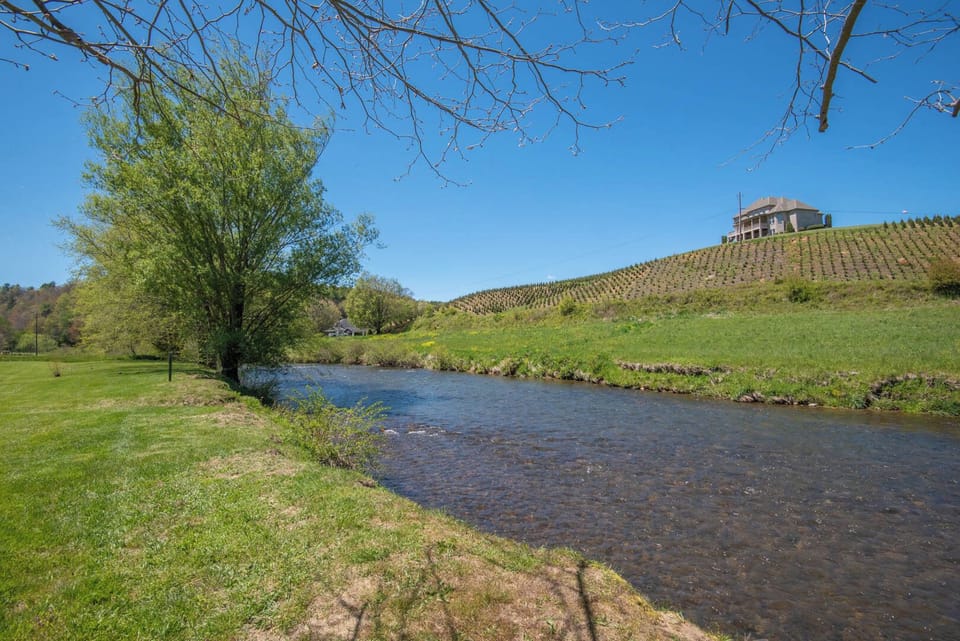 Communal space on the New River...