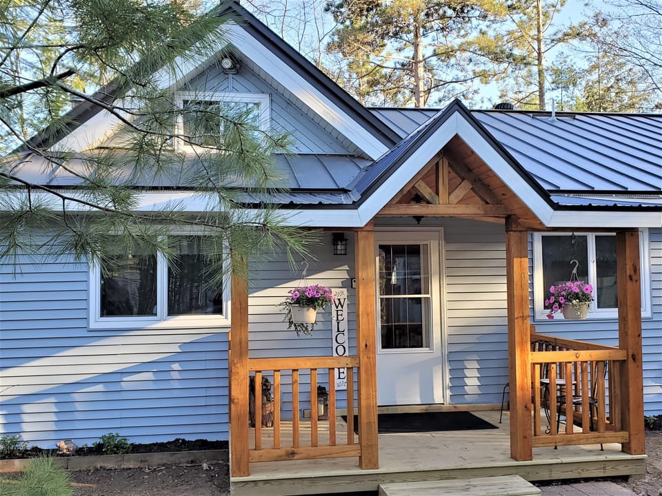 Relax and enjoy your vacation on our front porch.