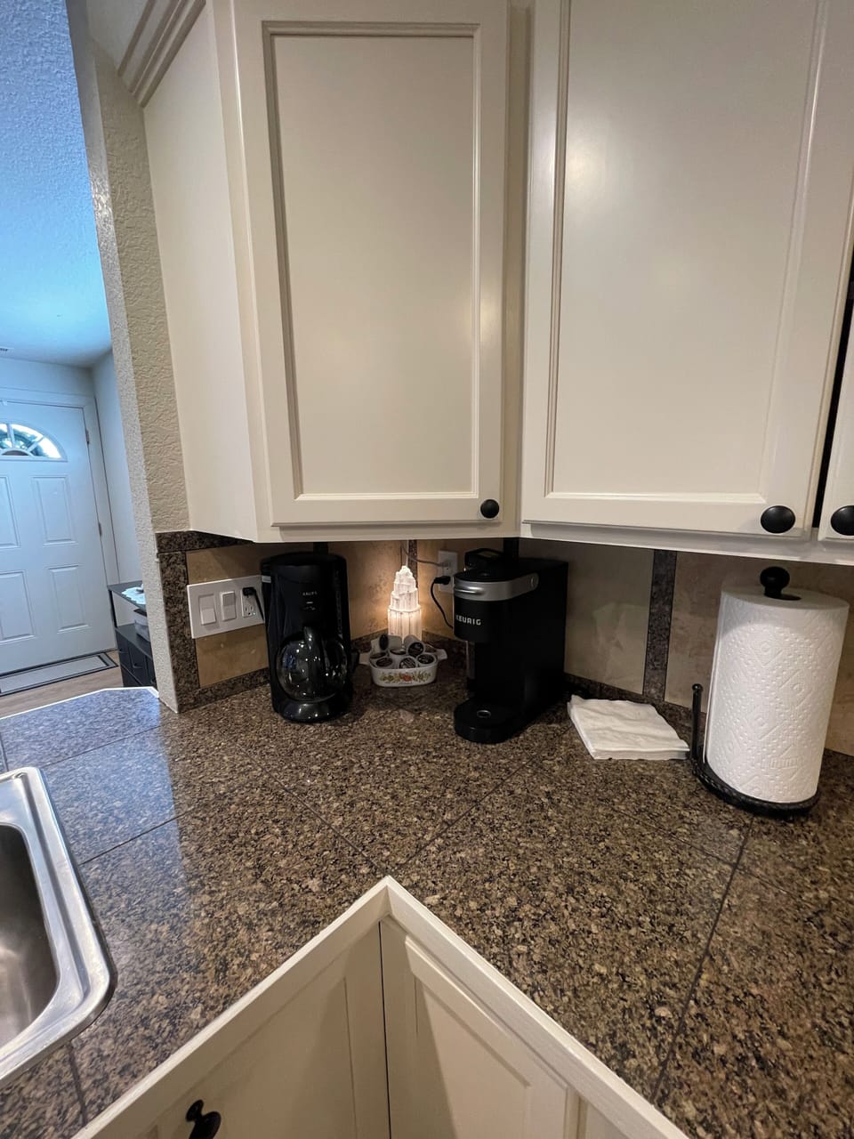 Keurig and drip coffee maker