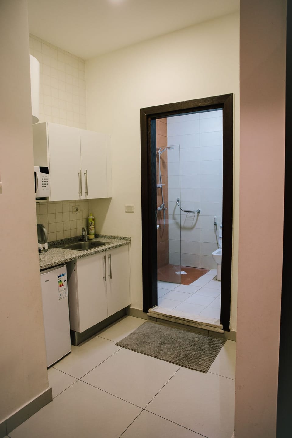 Standard Apartment, 1 Queen Bed, Accessible, Non Smoking | Private kitchenette