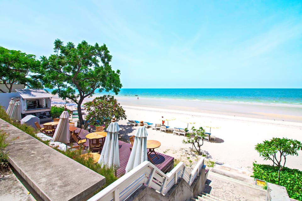 Private beach