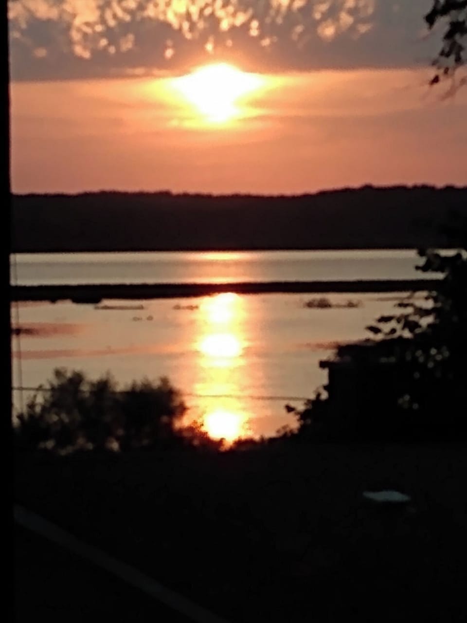 Sunsets along the river.