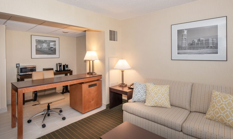 Premium Suite | Living area | Flat-screen TV