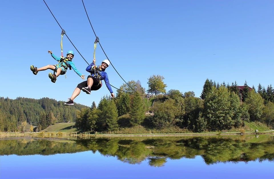 Ziplining