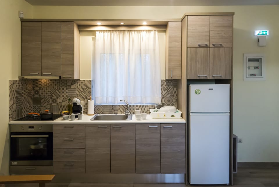 Room | Private kitchen | Fridge, oven, coffee/tea maker, electric kettle