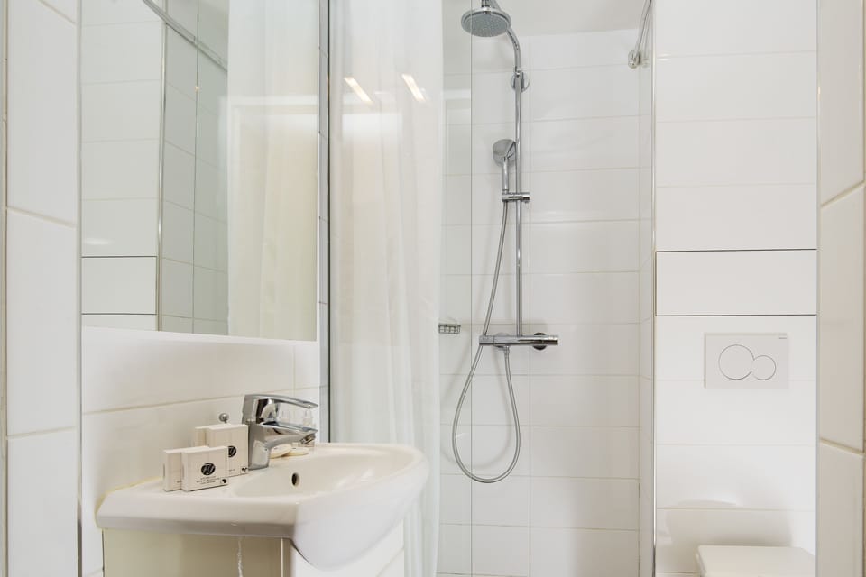 Standard Double Room | Bathroom | Free toiletries, hair dryer, towels, soap