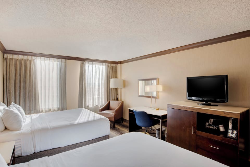 In-room safe, desk, blackout drapes, iron/ironing board