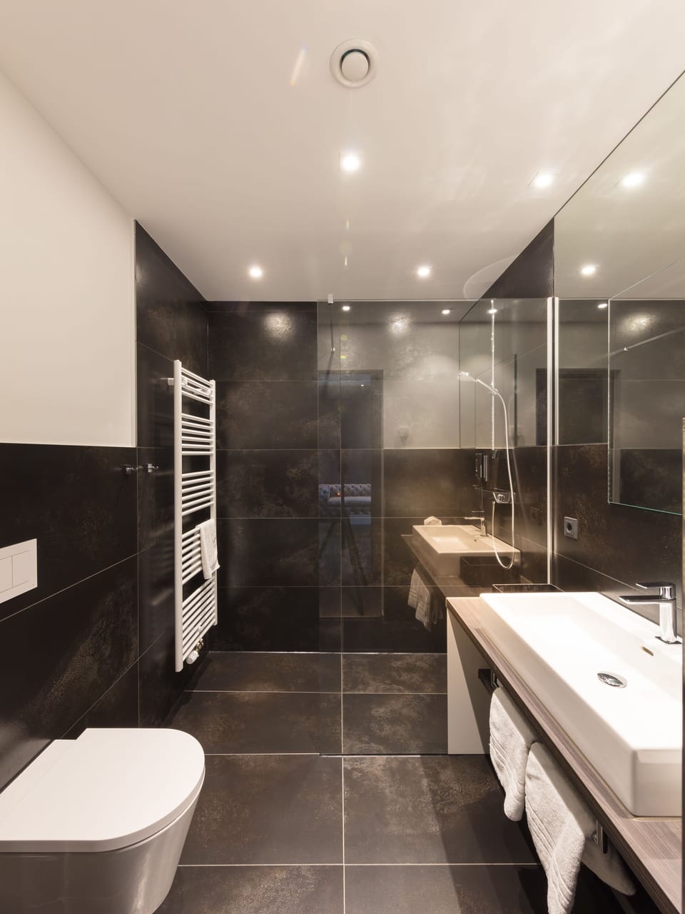 Superior Suite, 1 Queen Bed, Non Smoking, City View | Bathroom | Shower, hair dryer, towels, soap