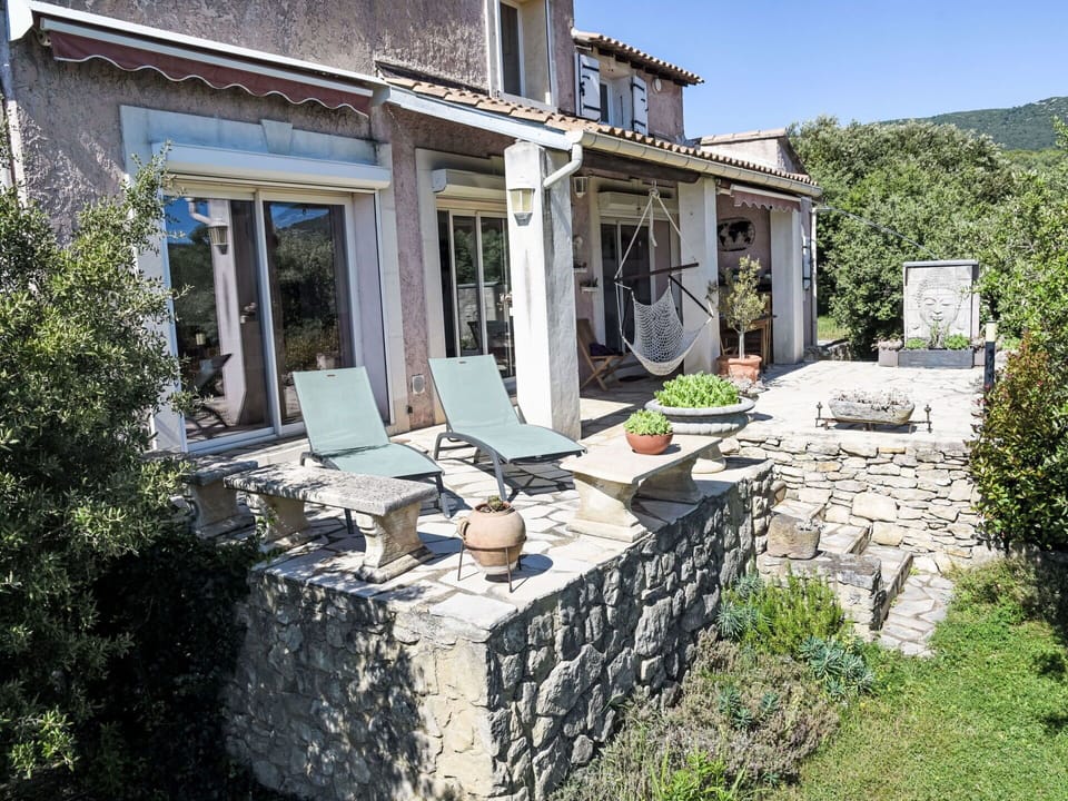 House, Home, Cottage, Flowerpot, Door, Houseplant, Chair, Garden, Landscaping