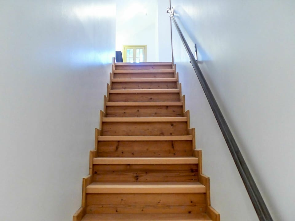 Stairs, Wood, Building, House, Floor, Flooring, Wood Stain, Paint, Varnish