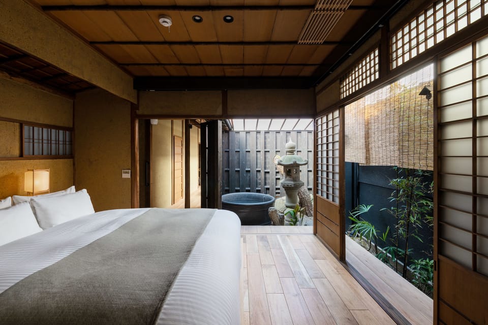Luxury Room, 1 King Bed (with Outdoor Bath) | Premium bedding, down comforters, pillowtop beds, in-room safe