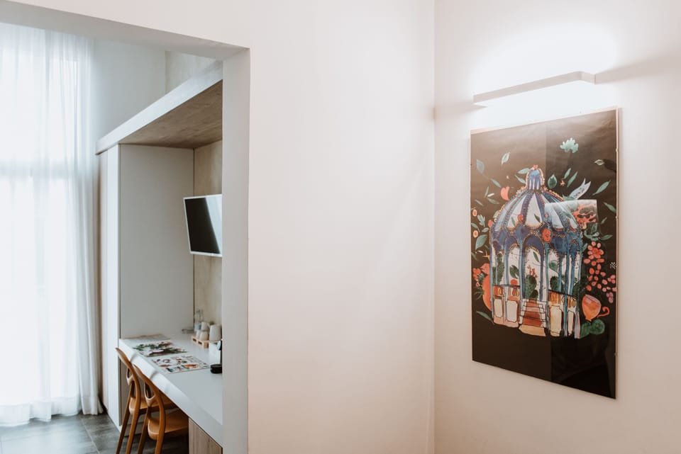Comfort Triple Room, 1 Queen Bed, Balcony | View from room