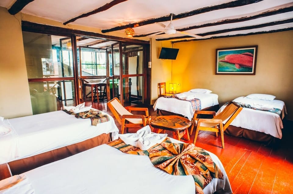 Quadruple Room (fan) | Desk, free WiFi, bed sheets