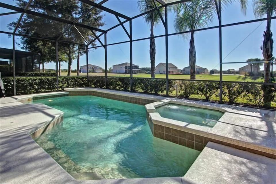 South facing swimming pool