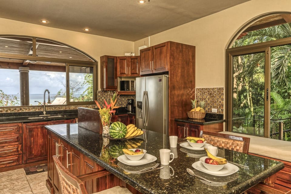 Full kitchen with everything you need to feel like home.