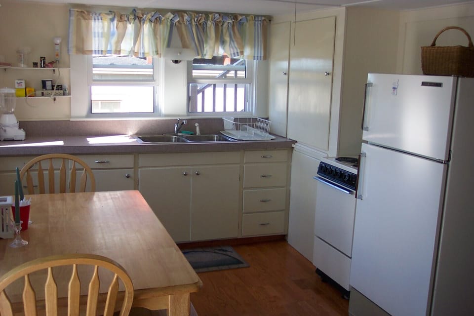 Kitchen. Marsh views from virtually every window of the kitchen