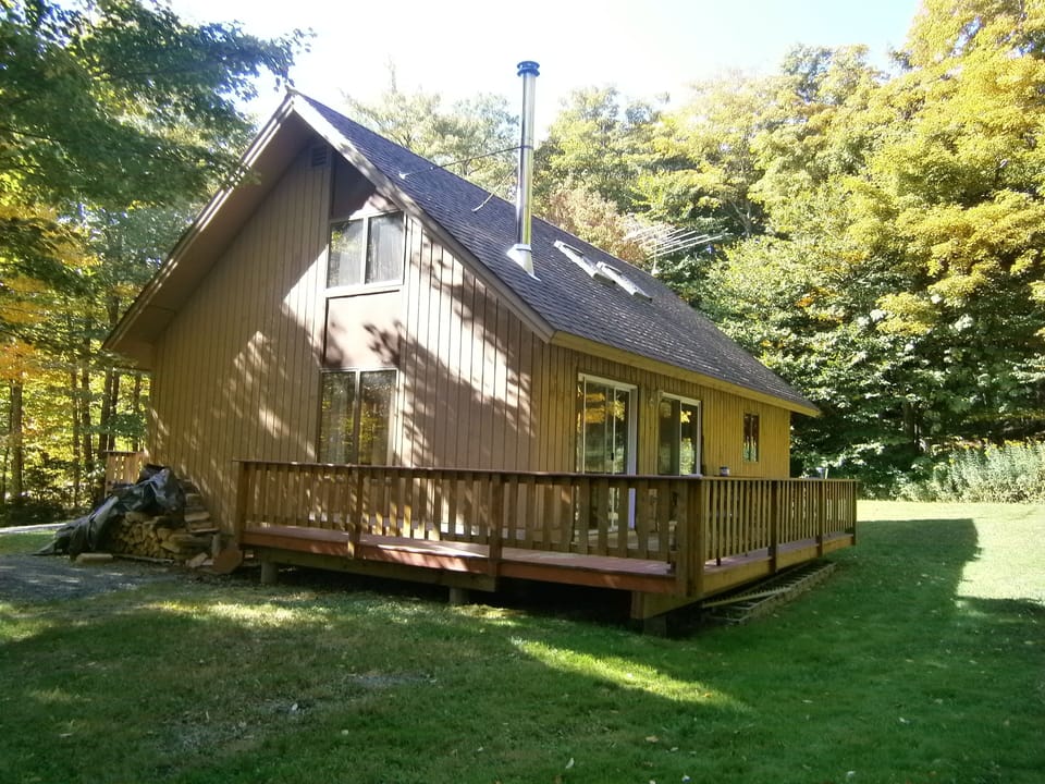 Rear Deck and Yard