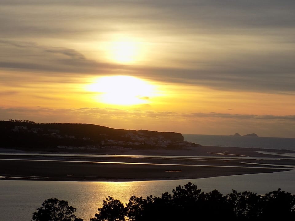 Foz Do Arelho Lagoon sunset