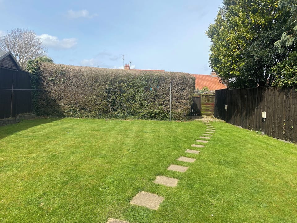 Totally secure back garden