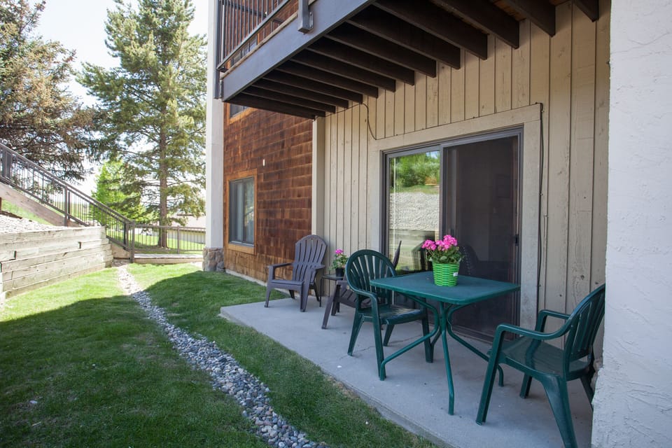 Our back patio area