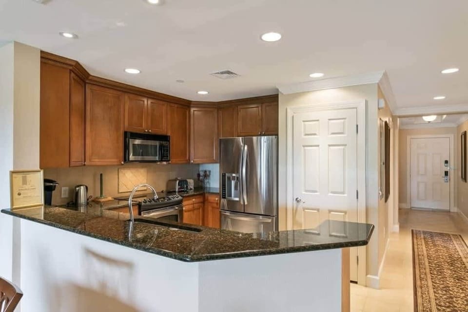 Fully equipped kitchen