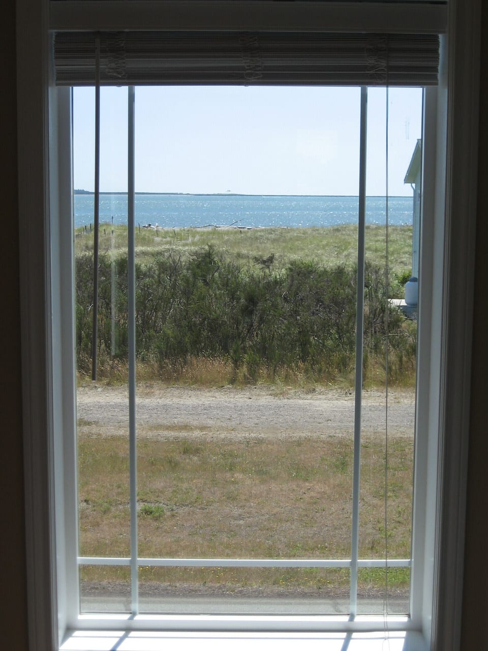View from upstairs bedroom